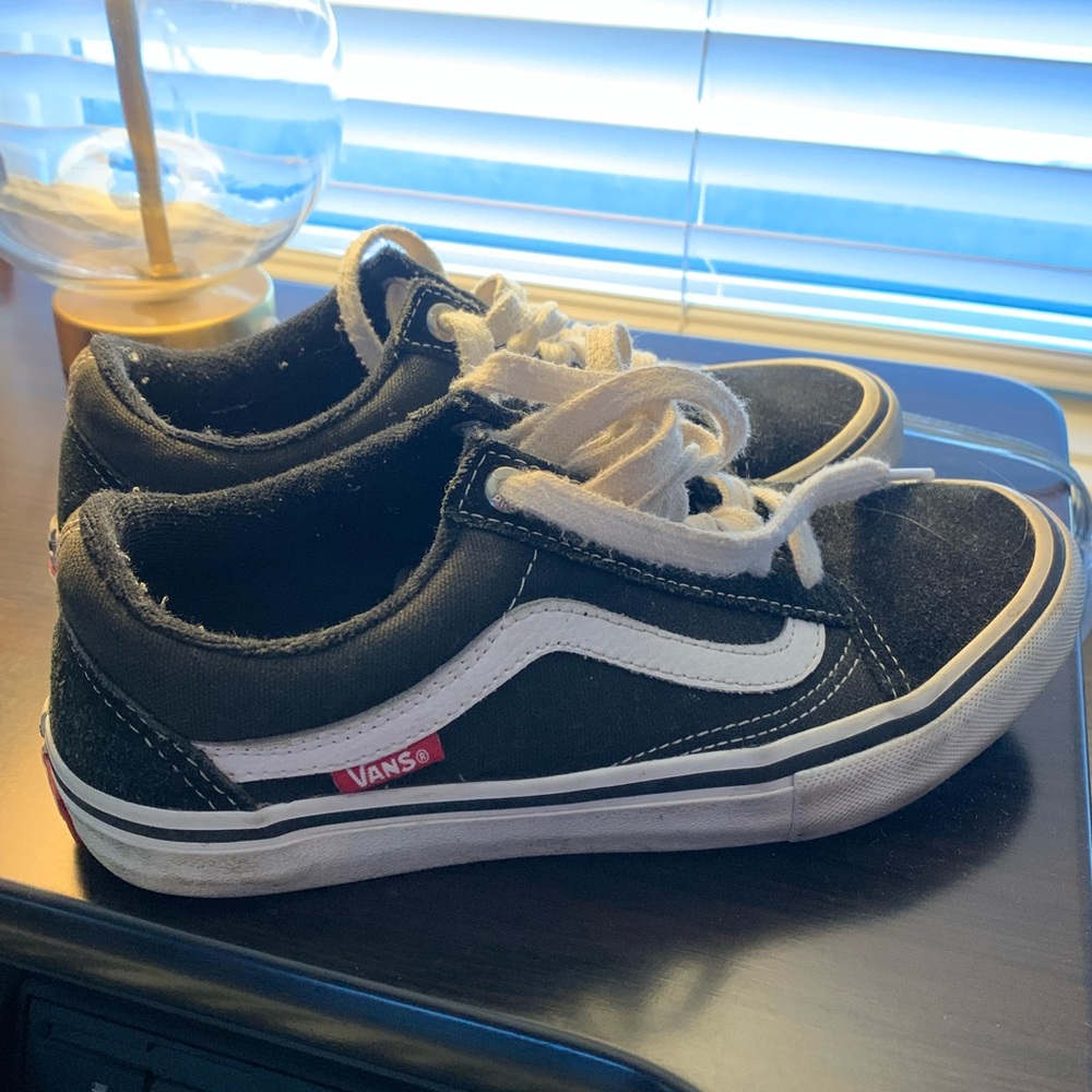 Black old skool vans